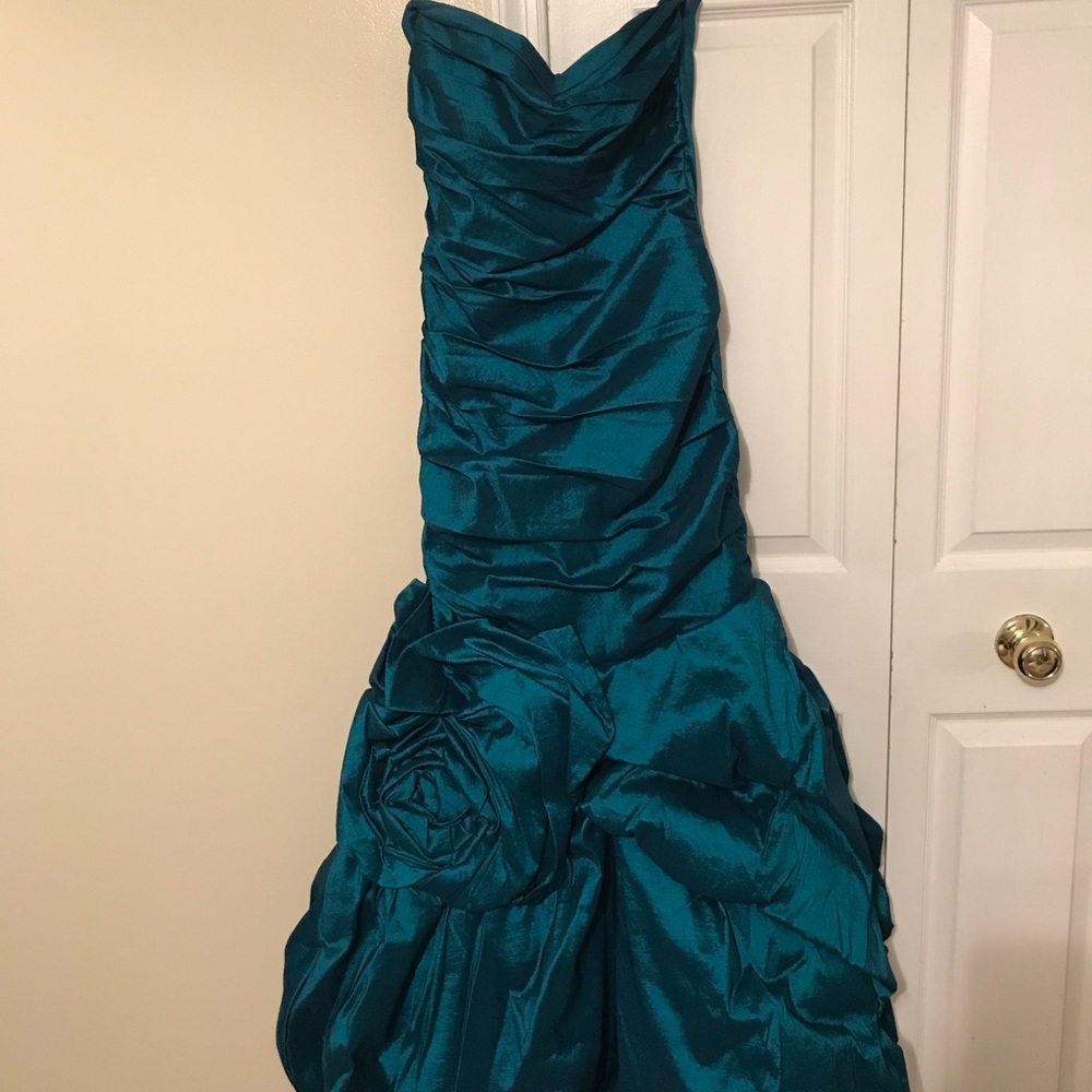 Cindy USA Teal Dress